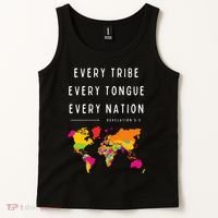 Every Tribe Every Tongue Every Nation Revelation Tank Top thumb 2