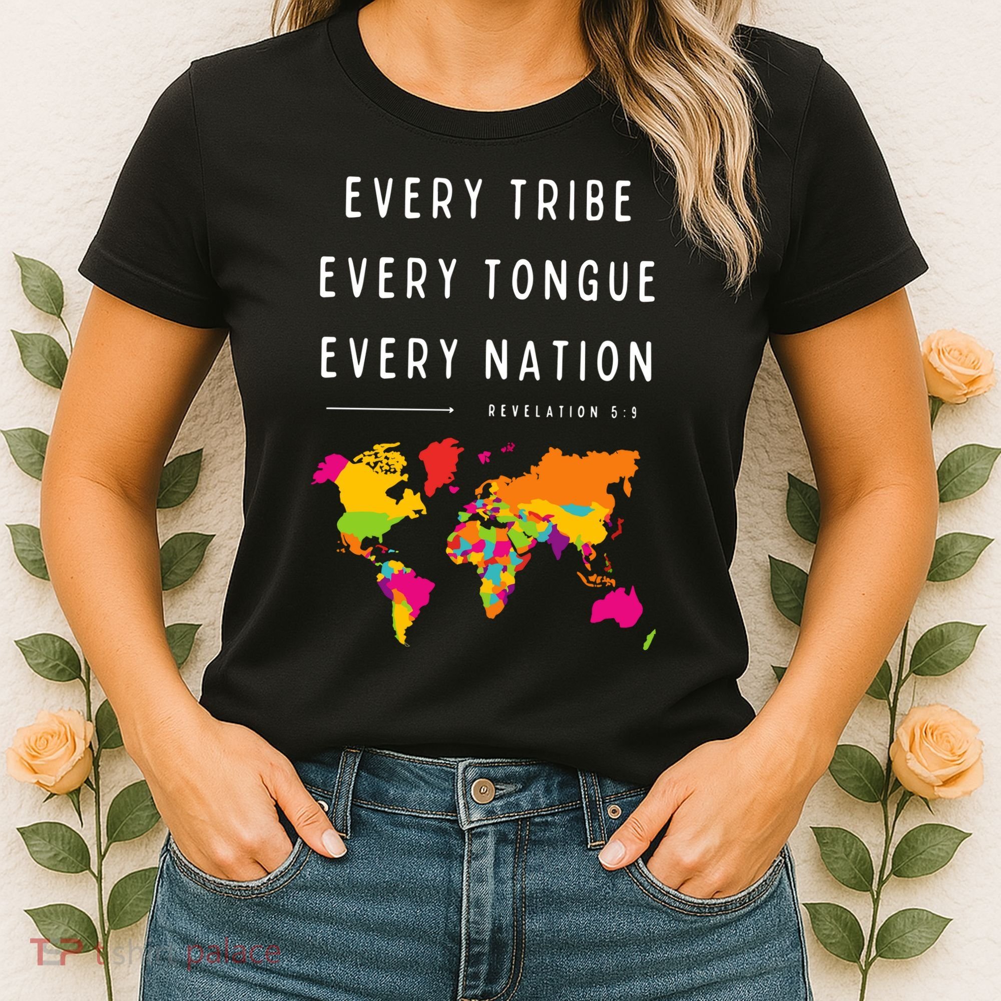 Every Tribe Every Tongue Every Nation Revelation Women's T-Shirt