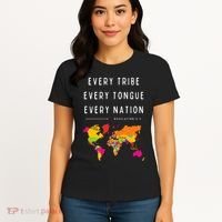 Every Tribe Every Tongue Every Nation Revelation Women's T-Shirt thumb 4