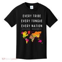 Every Tribe Every Tongue Every Nation Revelation Kids T-Shirt thumb 0