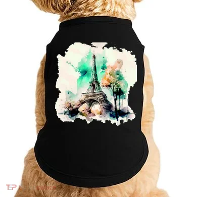 Eiffel Tower Doggie Tank