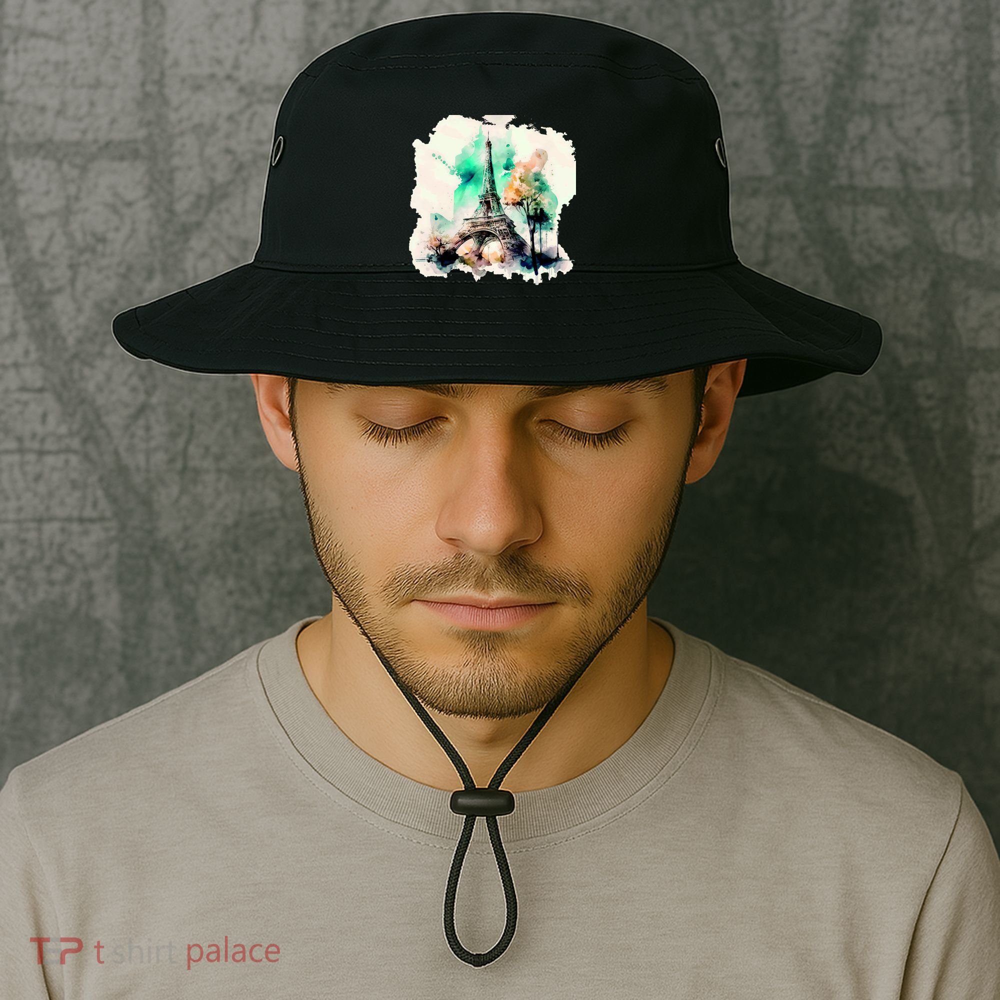 Eiffel Tower Bucket Hat