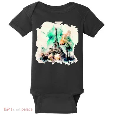 Eiffel Tower Baby Bodysuit