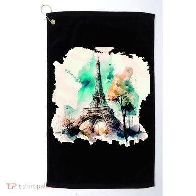 Eiffel Tower Golf Towel