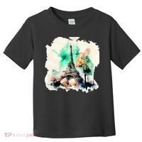 Eiffel Tower Toddler T-Shirt thumb 0