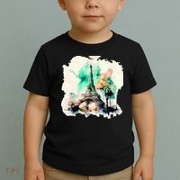 Eiffel Tower Toddler T-Shirt thumb 2