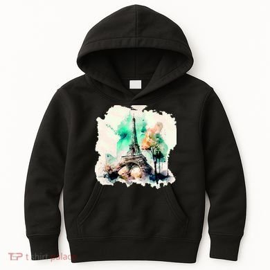 Eiffel Tower Kids Hoodie