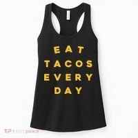 Eat Tacos Everyday Women's Tank Top thumb 0