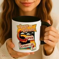 Escape To Florida Open The Lockdown Libs Tour Coffee Mug thumb 3