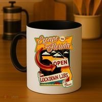 Escape To Florida Open The Lockdown Libs Tour Coffee Mug thumb 4