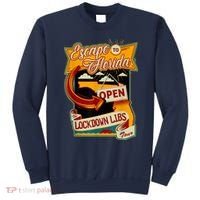 Escape To Florida Open The Lockdown Libs Tour Sweatshirt thumb 0