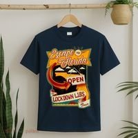 Escape To Florida Open The Lockdown Libs Tour T-Shirt thumb 2