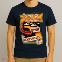 Escape To Florida Open The Lockdown Libs Tour T-Shirt thumb 3