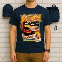 Escape To Florida Open The Lockdown Libs Tour T-Shirt thumb 6