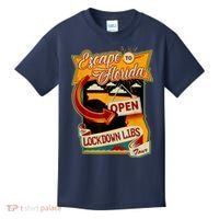 Escape To Florida Open The Lockdown Libs Tour Kids T-Shirt thumb 0