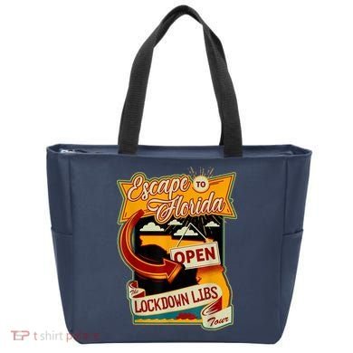 Escape To Florida Open The Lockdown Libs Tour Tote Bag