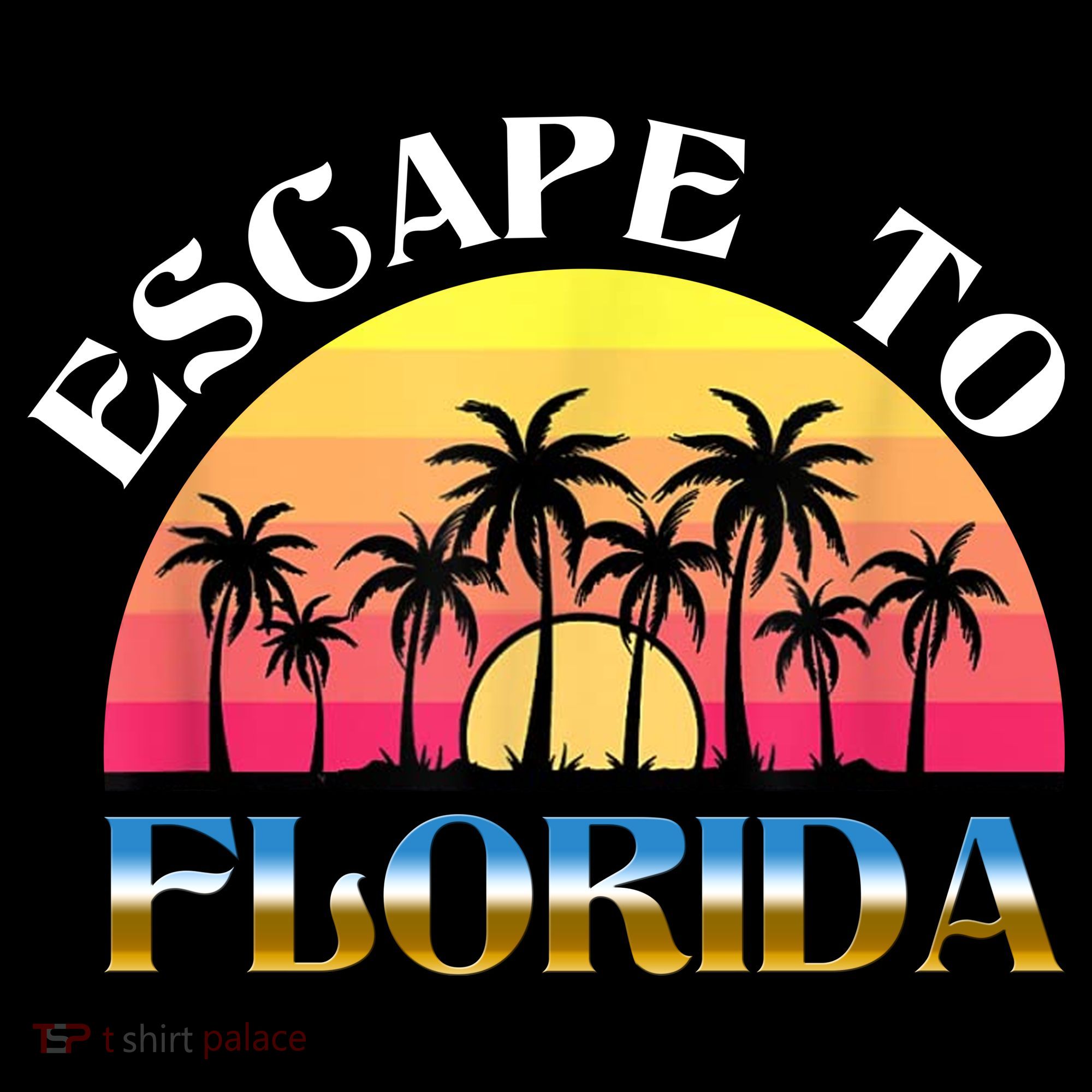 Escape To Florida Bucket Hat