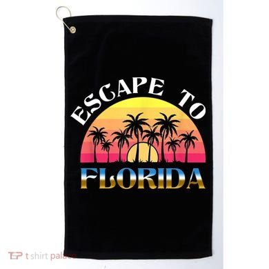 Escape To Florida Golf Towel