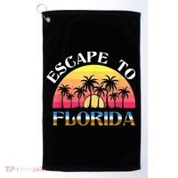 Escape To Florida Golf Towel thumb 0