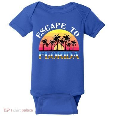 Escape To Florida Baby Bodysuit