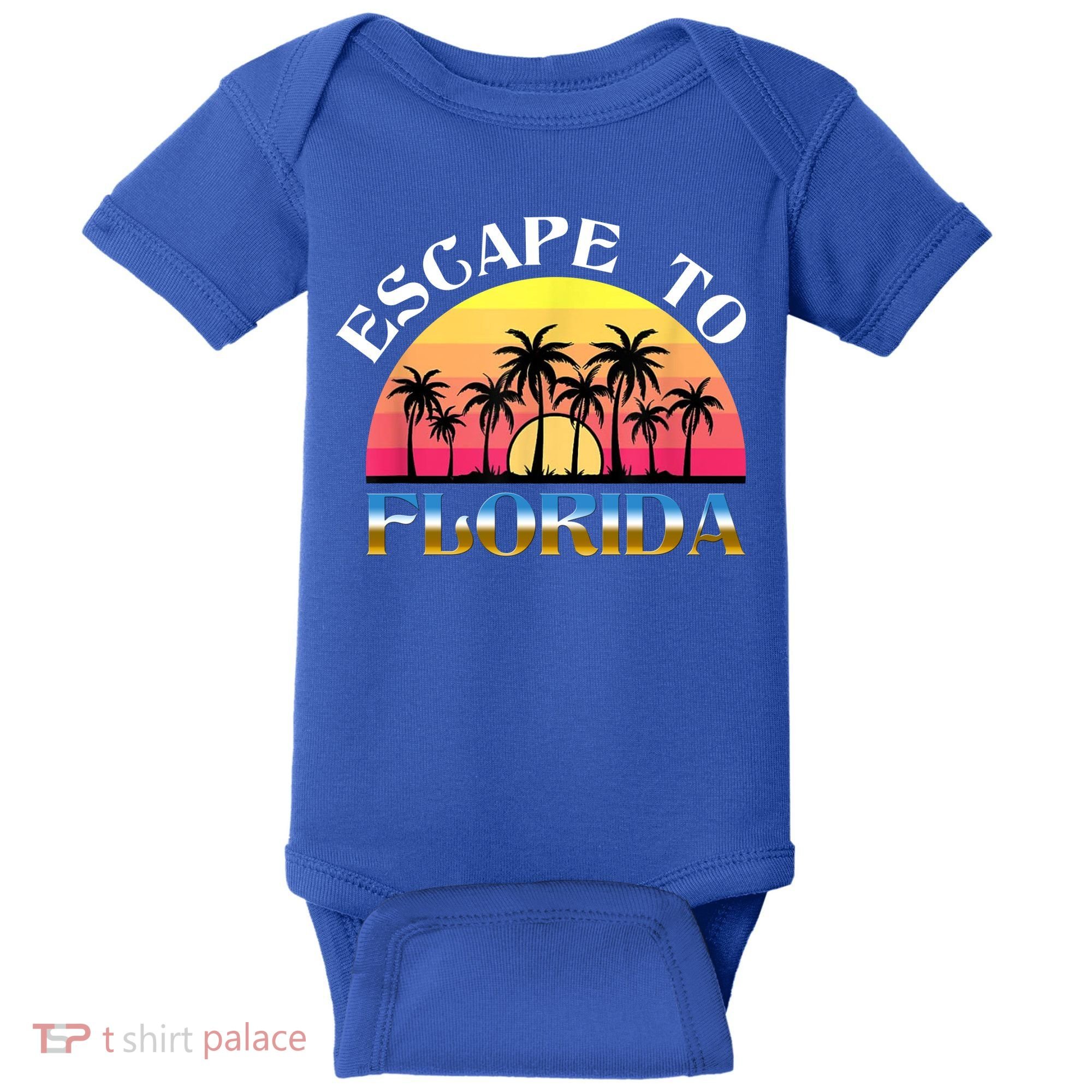 Escape To Florida Baby Bodysuit