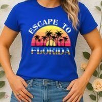 Escape To Florida Women's T-Shirt thumb 2