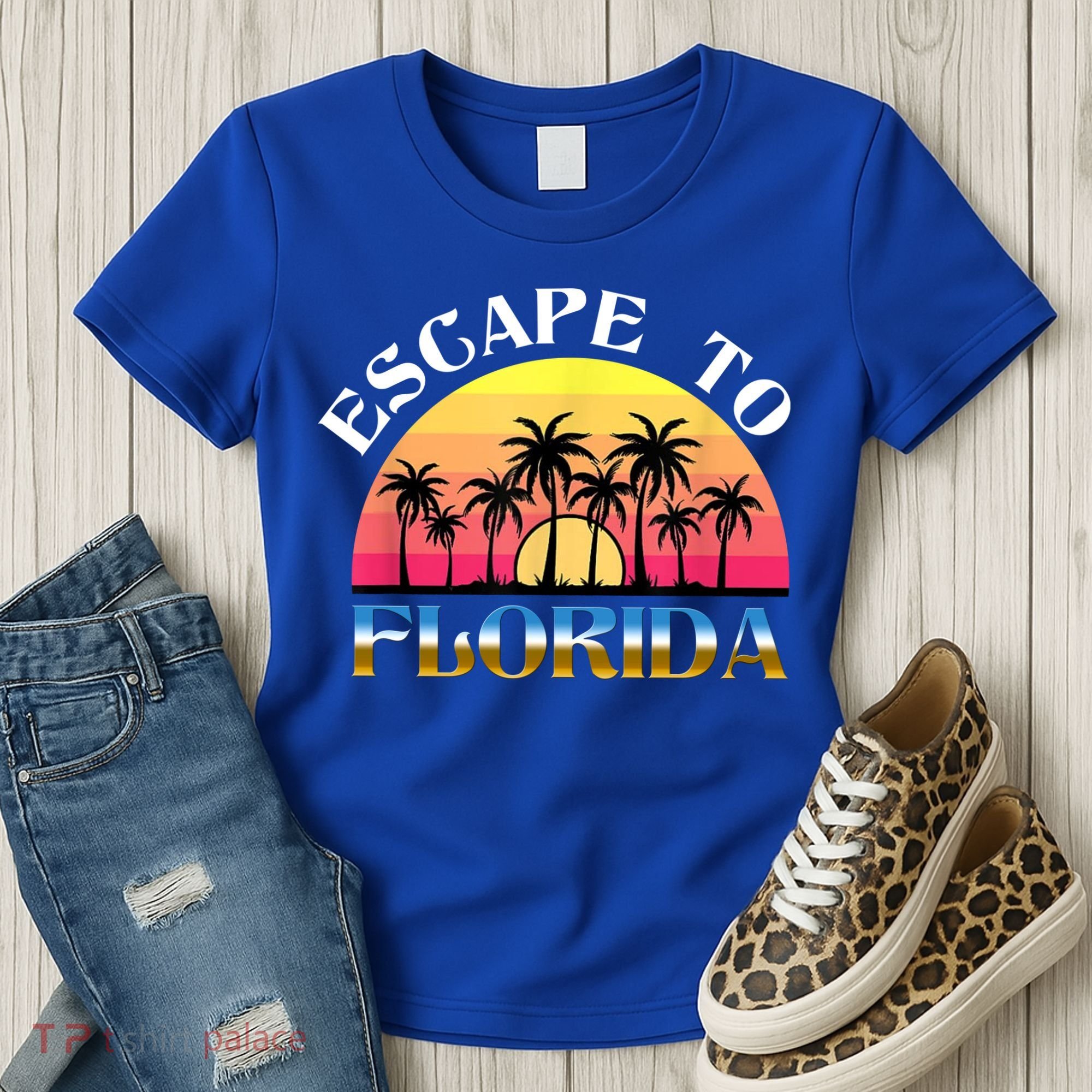 Escape To Florida Women's T-Shirt