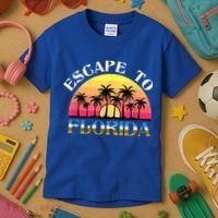 Escape To Florida Kids T-Shirt thumb 3