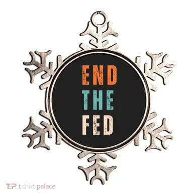 End The Fed Conservative Libertarian Ornament