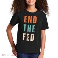 End The Fed Conservative Libertarian Kids T-Shirt thumb 2