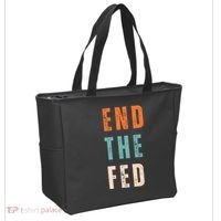 End The Fed Conservative Libertarian Tote Bag thumb 2