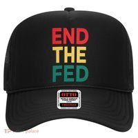 End The Fed Federal Reserve Bitcoin Over Fiat Currency Hat thumb 0