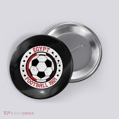 Egypt Team Football 1921 Retro Soccer Emblem Button
