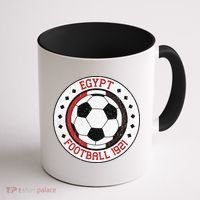 Egypt Team Football 1921 Retro Soccer Emblem Coffee Mug thumb 1