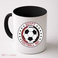 Egypt Team Football 1921 Retro Soccer Emblem Coffee Mug thumb 0