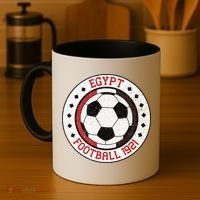 Egypt Team Football 1921 Retro Soccer Emblem Coffee Mug thumb 4