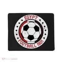 Egypt Team Football 1921 Retro Soccer Emblem Mousepad thumb 0