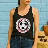 Egypt Team Football 1921 Retro Soccer Emblem Women's Tank Top thumb 2