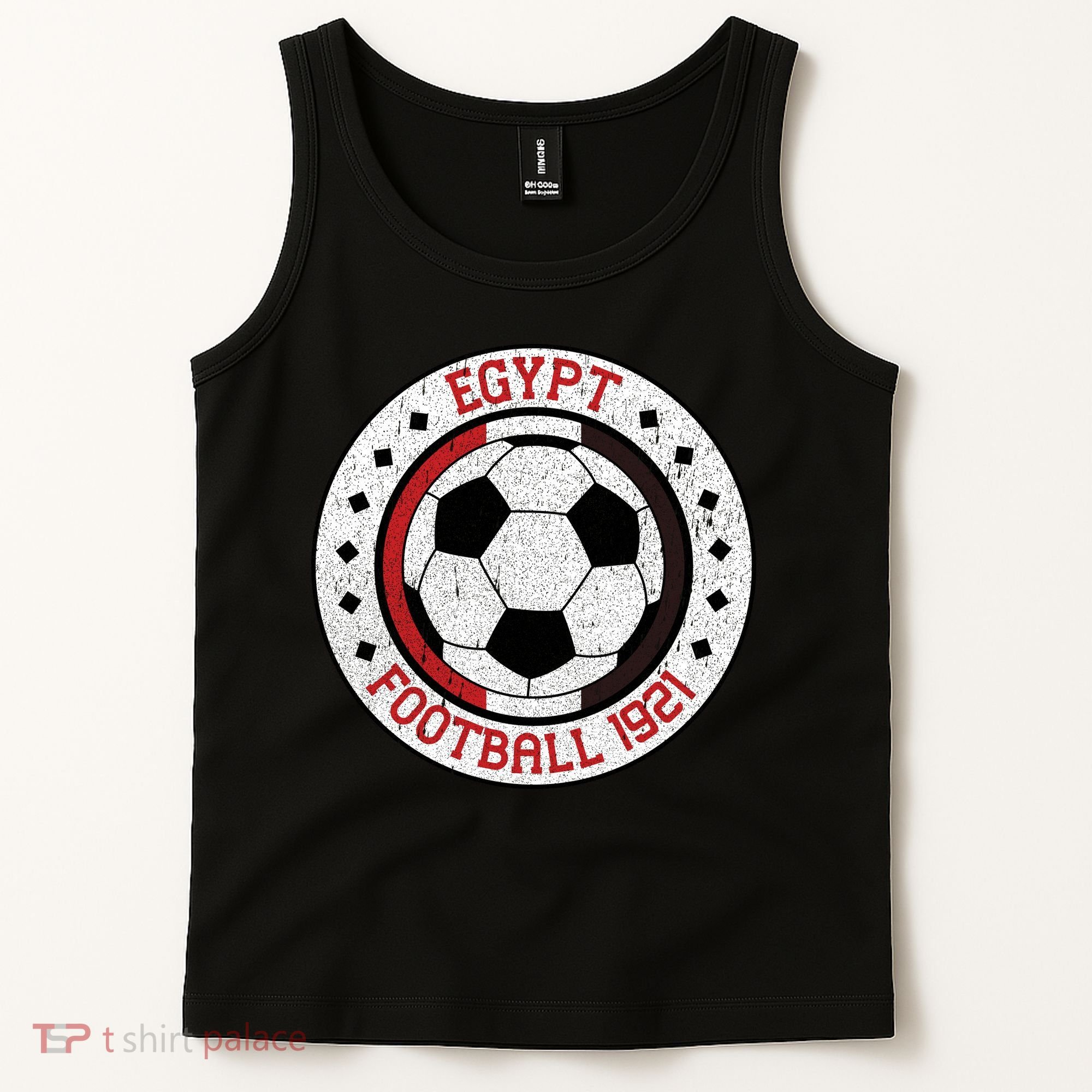Egypt Team Football 1921 Retro Soccer Emblem Tank Top