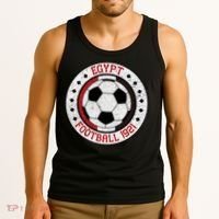 Egypt Team Football 1921 Retro Soccer Emblem Tank Top thumb 3