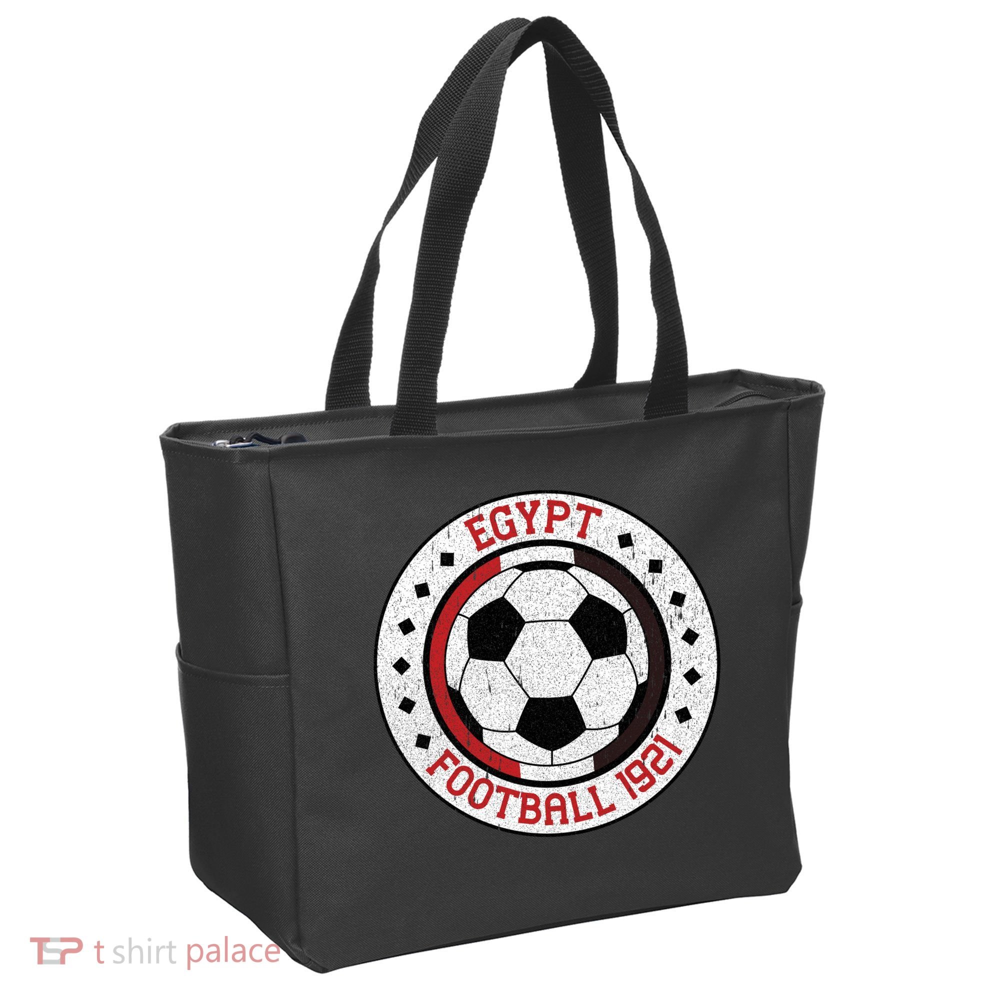 Egypt Team Football 1921 Retro Soccer Emblem Tote Bag