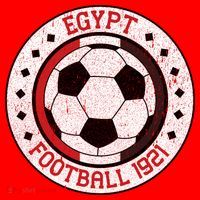 Egypt Team Football 1921 Retro Soccer Emblem Santa Hat thumb 1