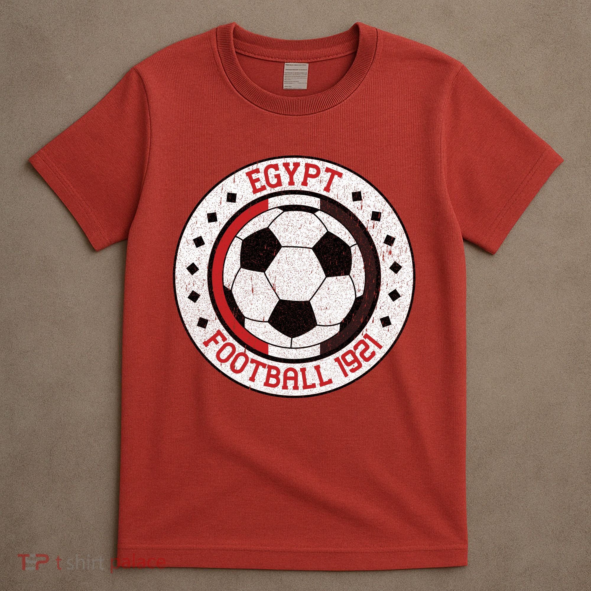 Egypt Team Football 1921 Retro Soccer Emblem T-Shirt