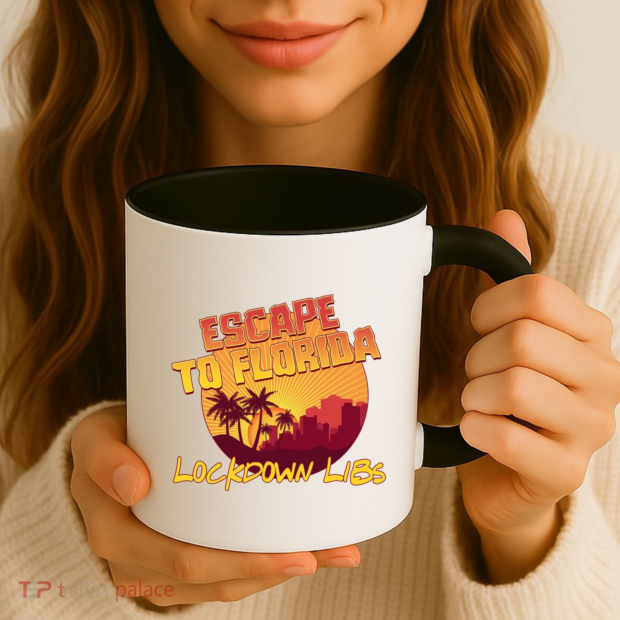 Escape To Florida Lockdown Libs Coffee Mug