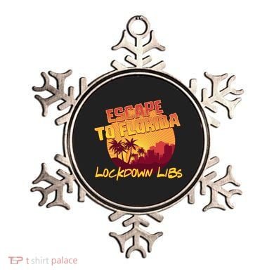 Escape To Florida Lockdown Libs Ornament