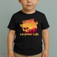 Escape To Florida Lockdown Libs Toddler T-Shirt thumb 2