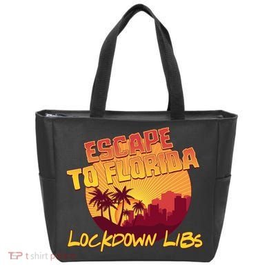 Escape To Florida Lockdown Libs Tote Bag