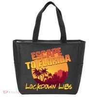 Escape To Florida Lockdown Libs Tote Bag thumb 0