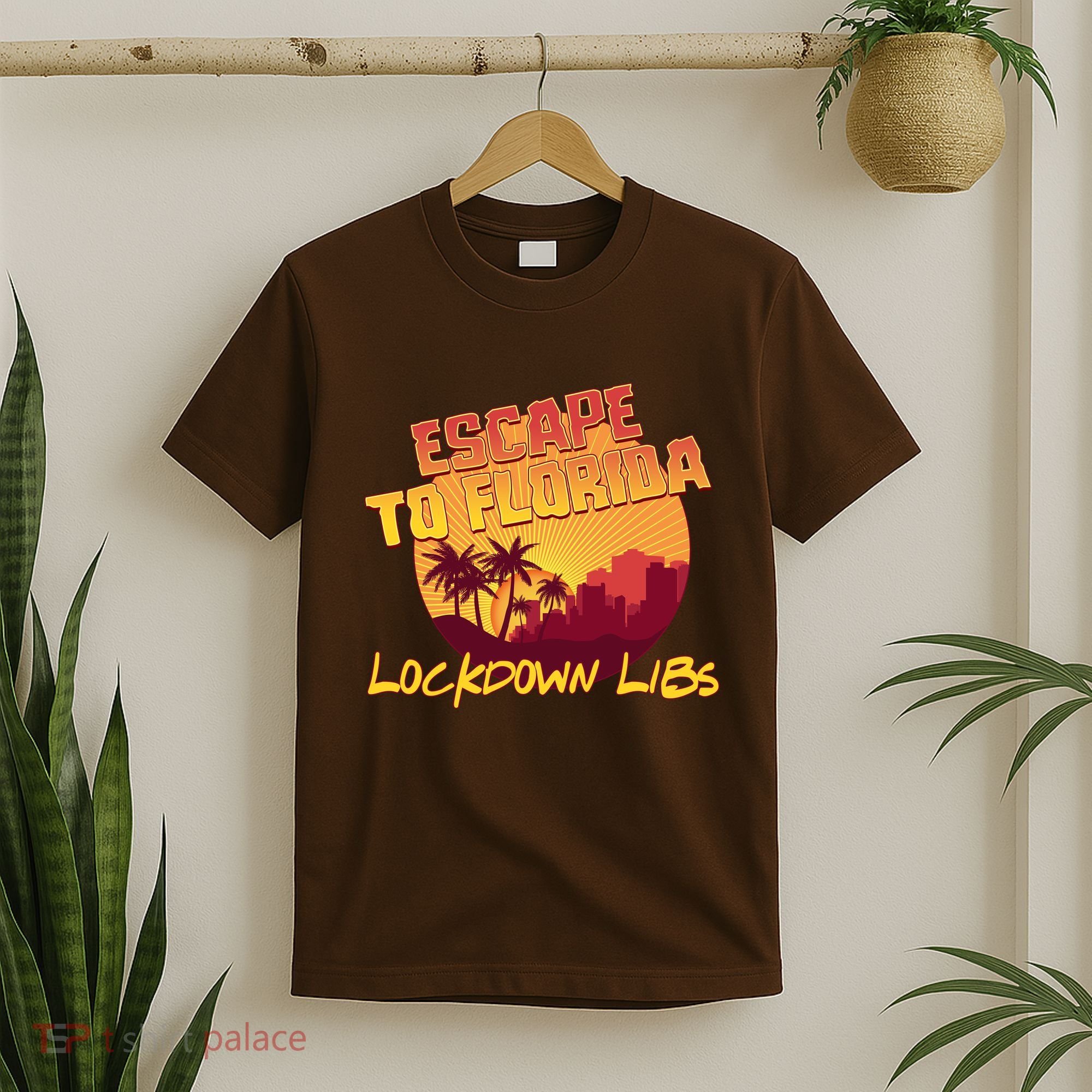 Escape To Florida Lockdown Libs T-Shirt
