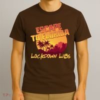 Escape To Florida Lockdown Libs T-Shirt thumb 3